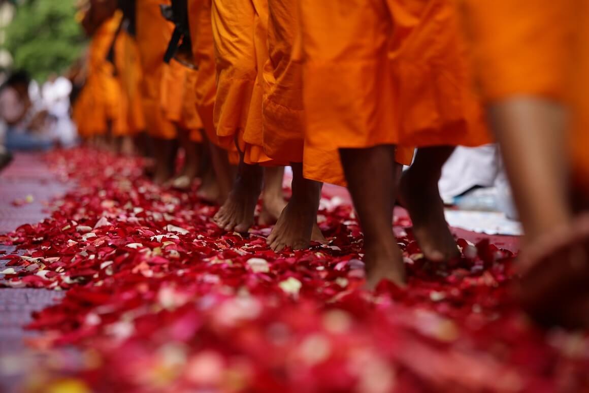 festa monaci thailandia