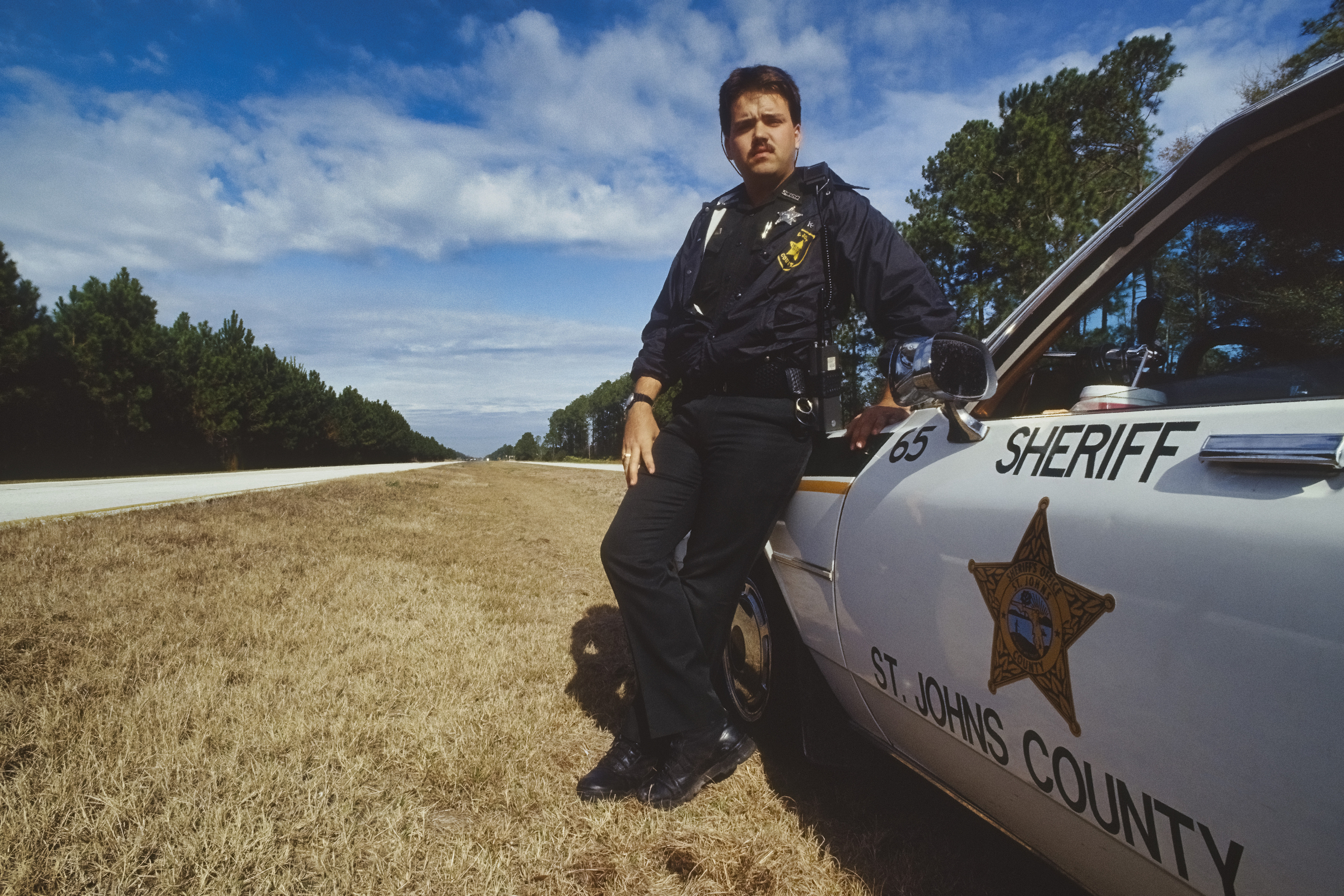 USA, United States of America, US Highway 1, Florida, Saint Augustine, Highway Police Patrol ©Andrea Pistolesi