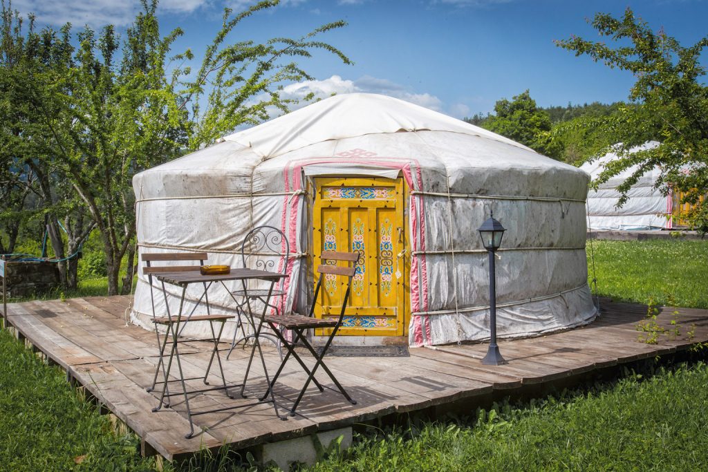 vacanze in yurta