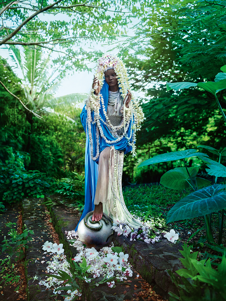David LaChapelle. Our Lady of the Flowers. Hawaii 2018. ©David LaChapelle