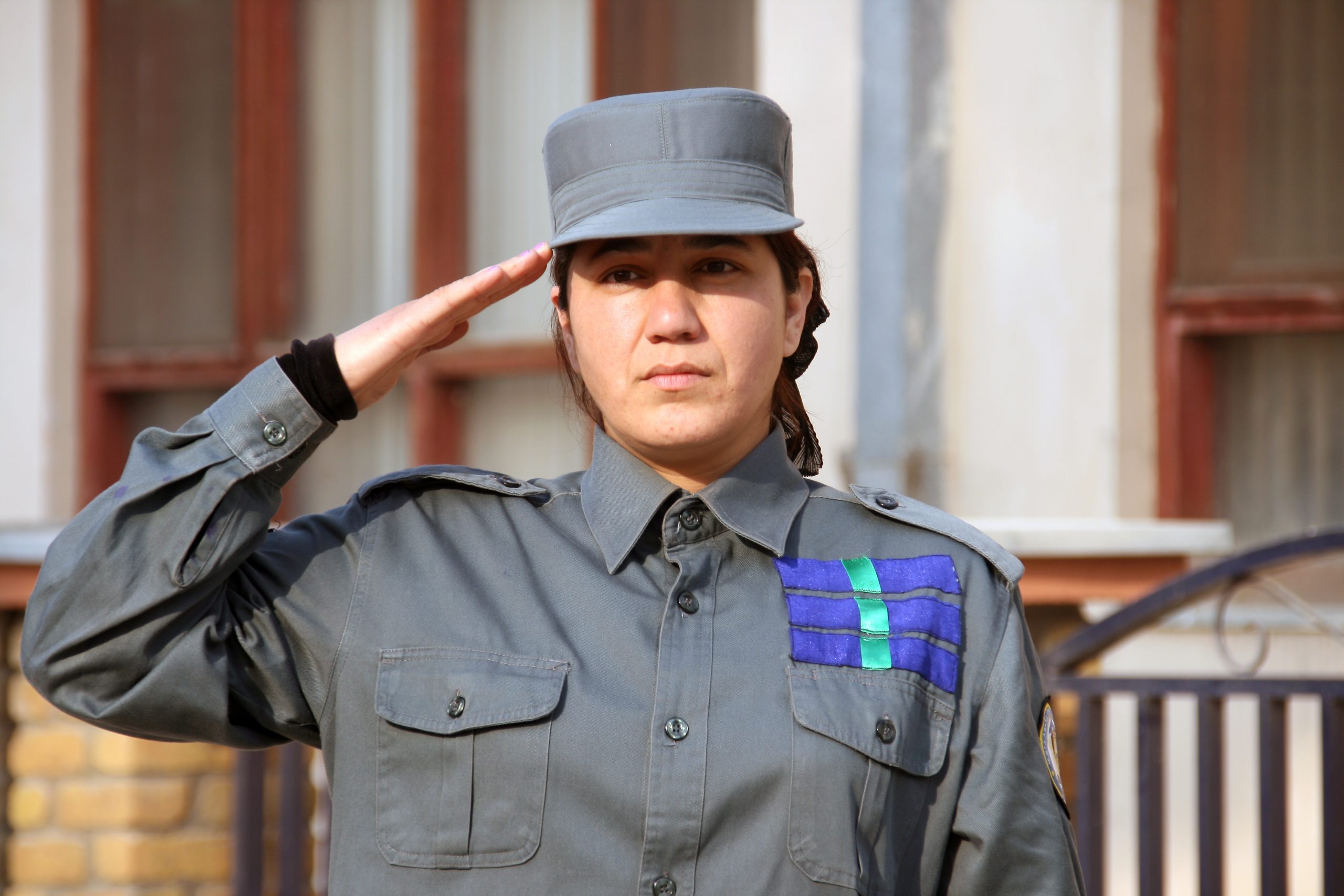Una donna poliziotto, 2010. ©Mariam Alimi
