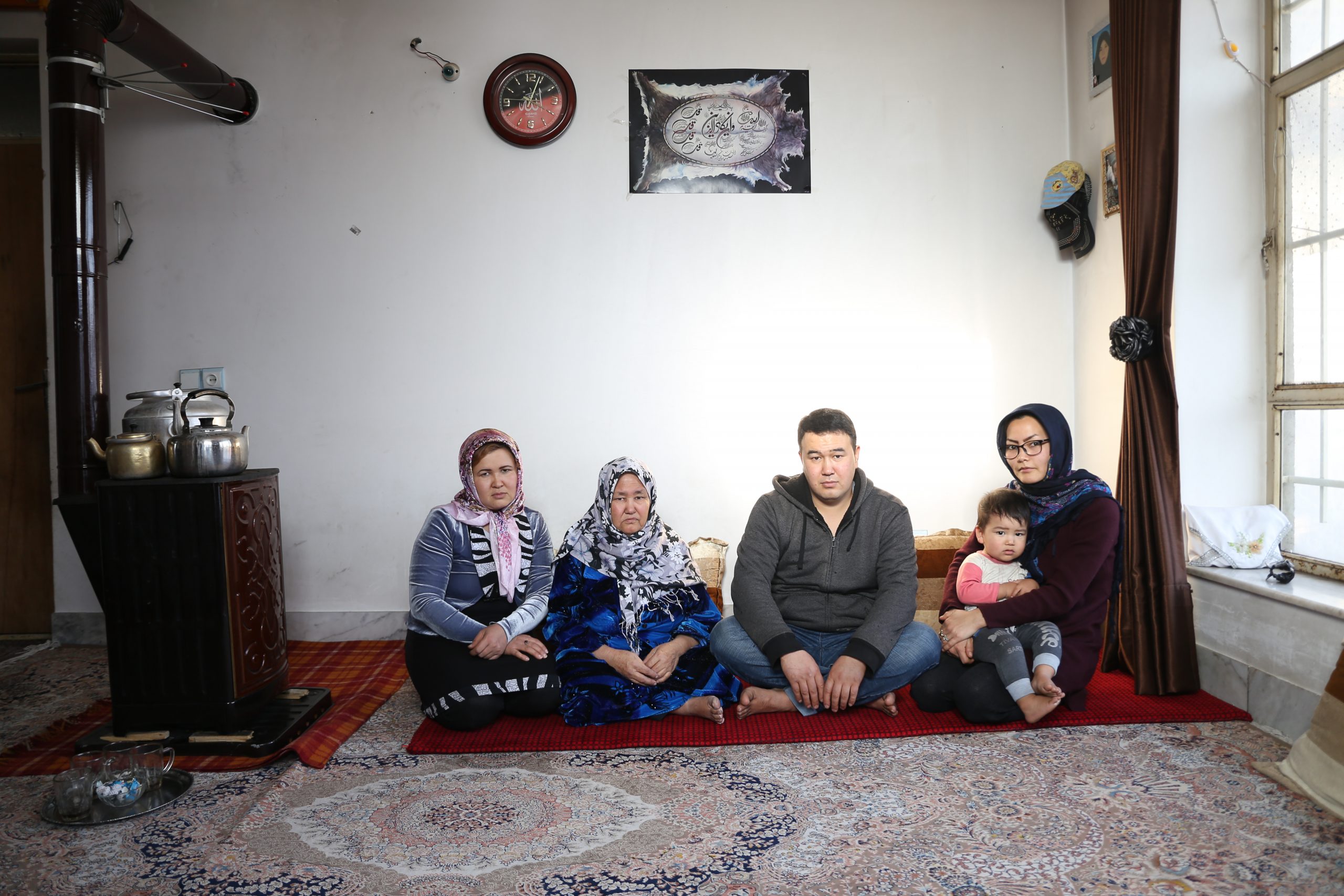 Famiglia di Hussain, distretto di Dasht-e Barchi, Kabul, 2019.©Zahra Khodadadi