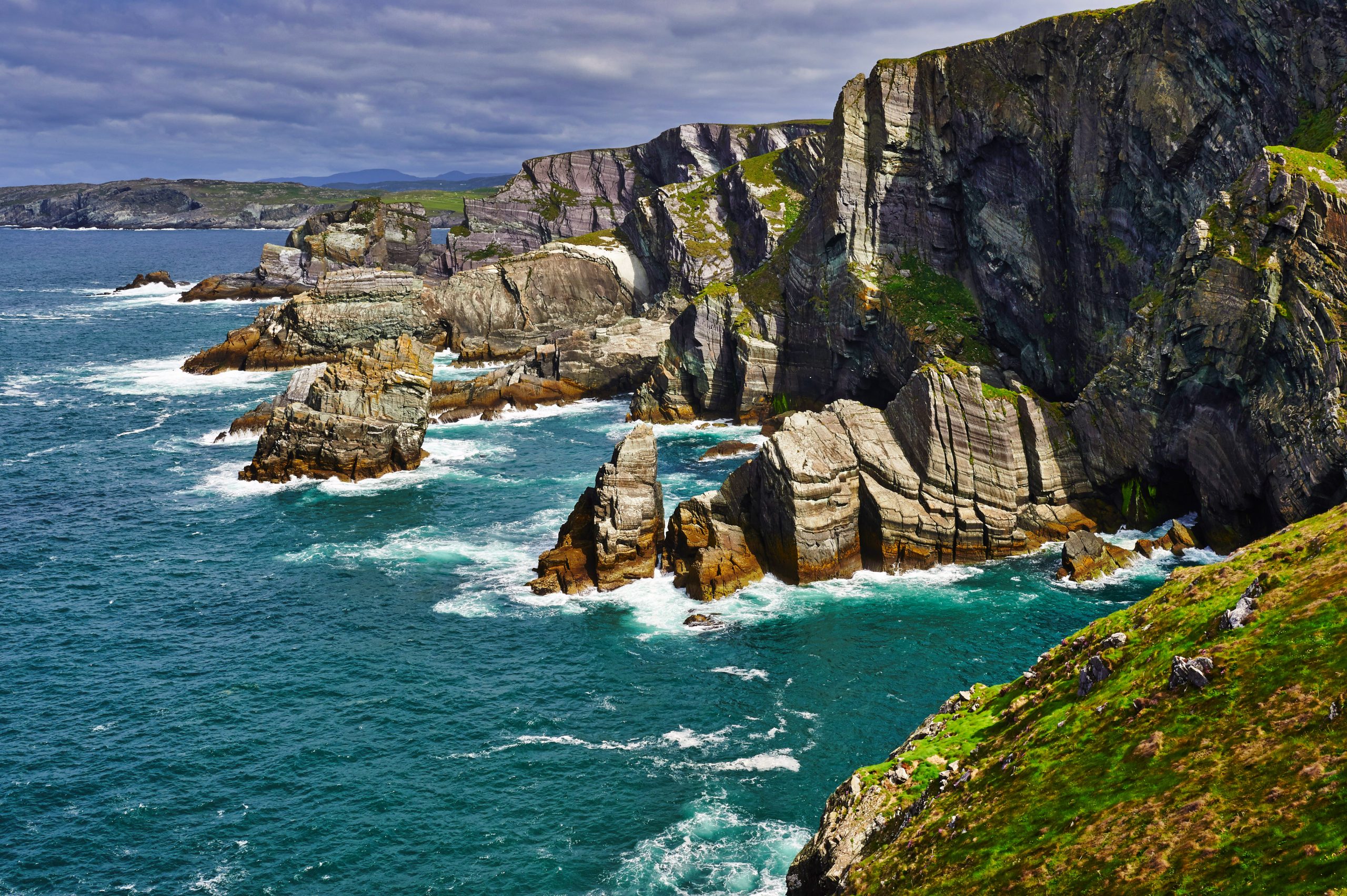 Ireland, Cork County, Mizen Head, coast, cliff