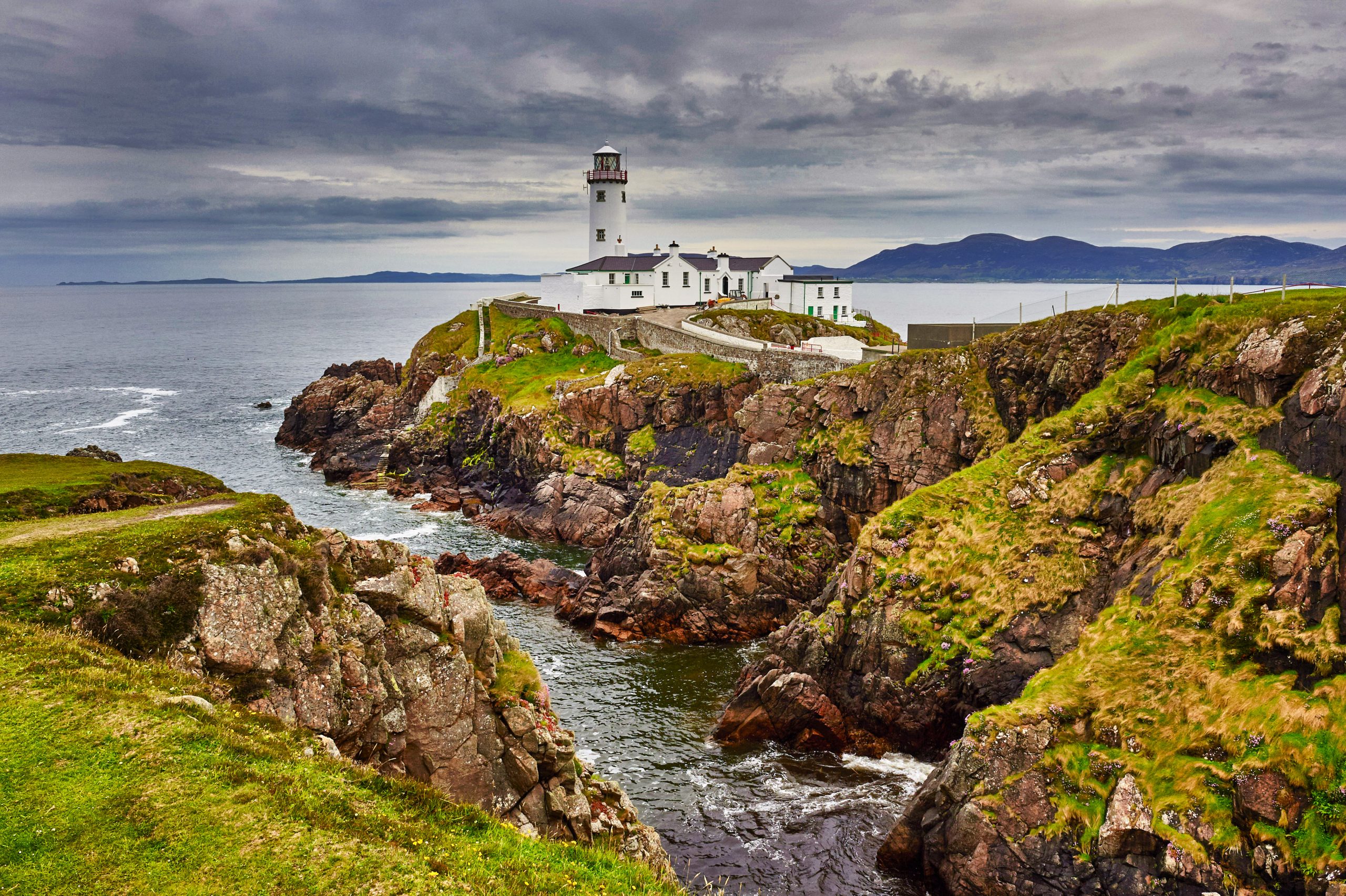 Ireland, Wild Atlantic Way, Donegal County, Fanad, Fanad Head coast, lighthouse