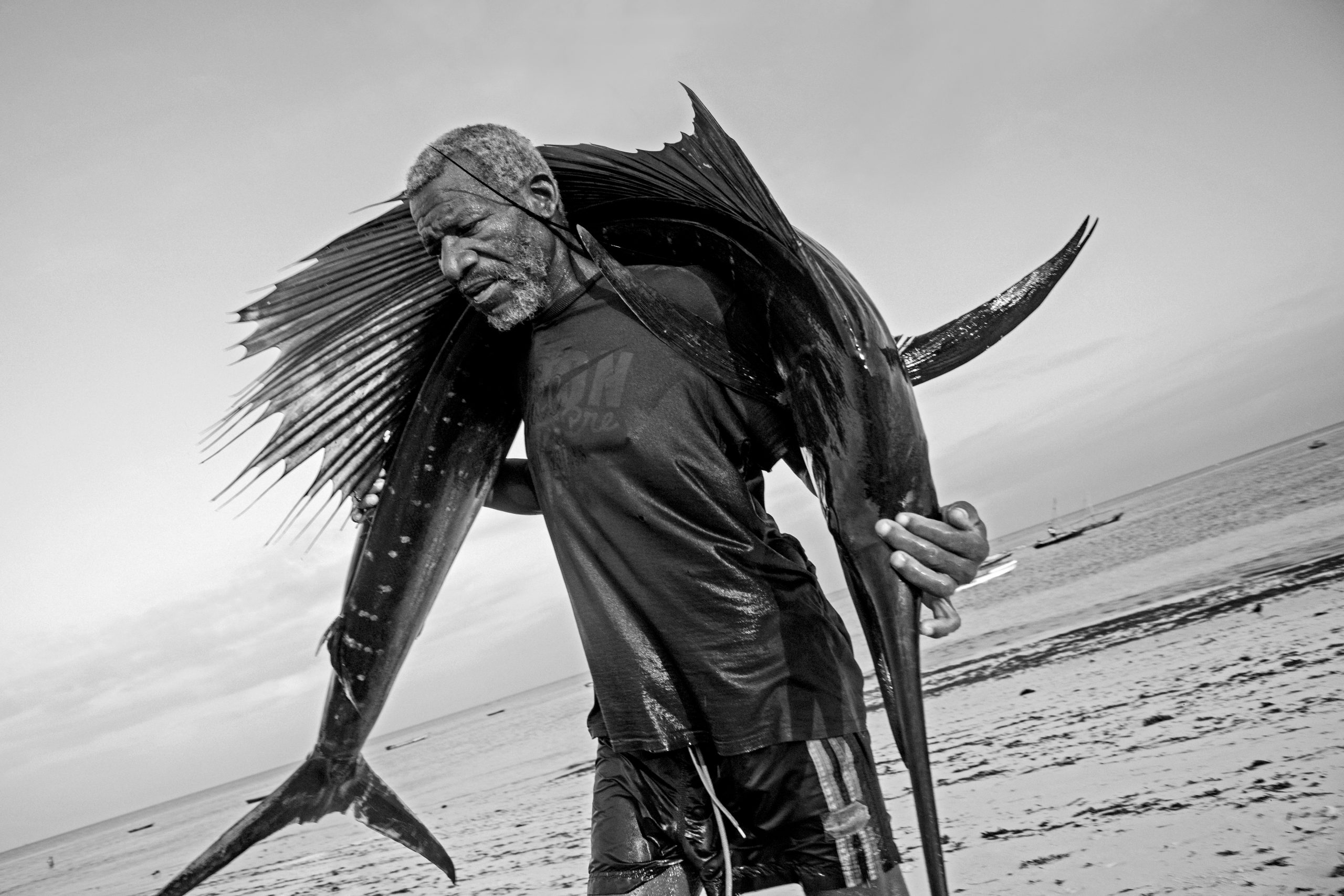 Zanzibar.Nungwi ,il pescatore più anziano come il l vecchio e il mare. ©Graziano Perotti.