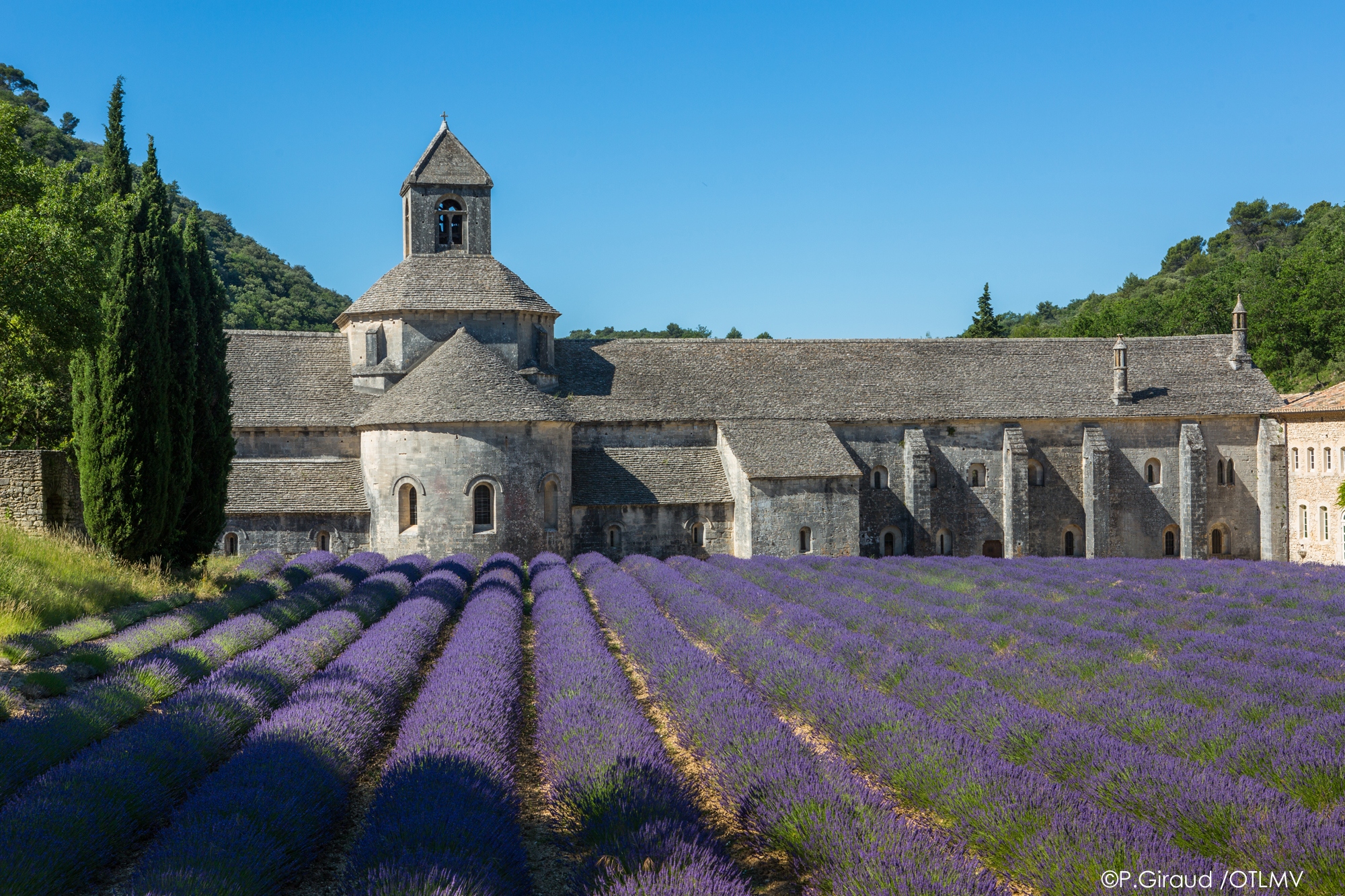 Abbaye de Sénanque. ©P.Giraud - OTLMV LUBERON