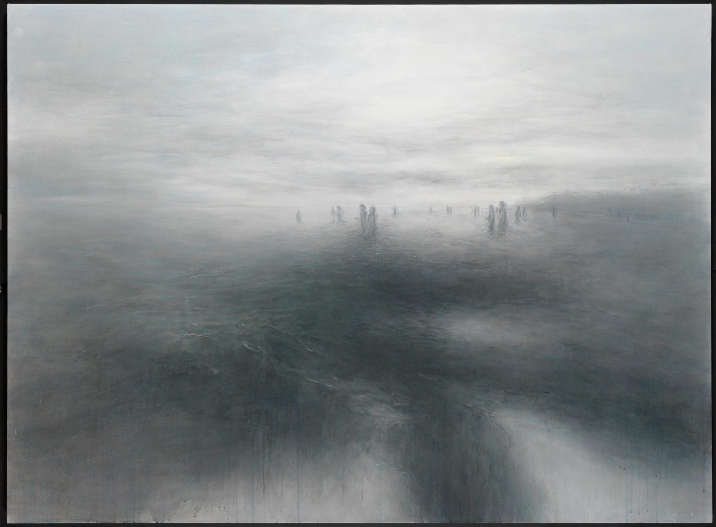 Dee Ferris Where the Sea Meets the Sky 2023 Acrylic on canvas 170 x 230 cm, 66.9 x 90.5 inches DF23-02