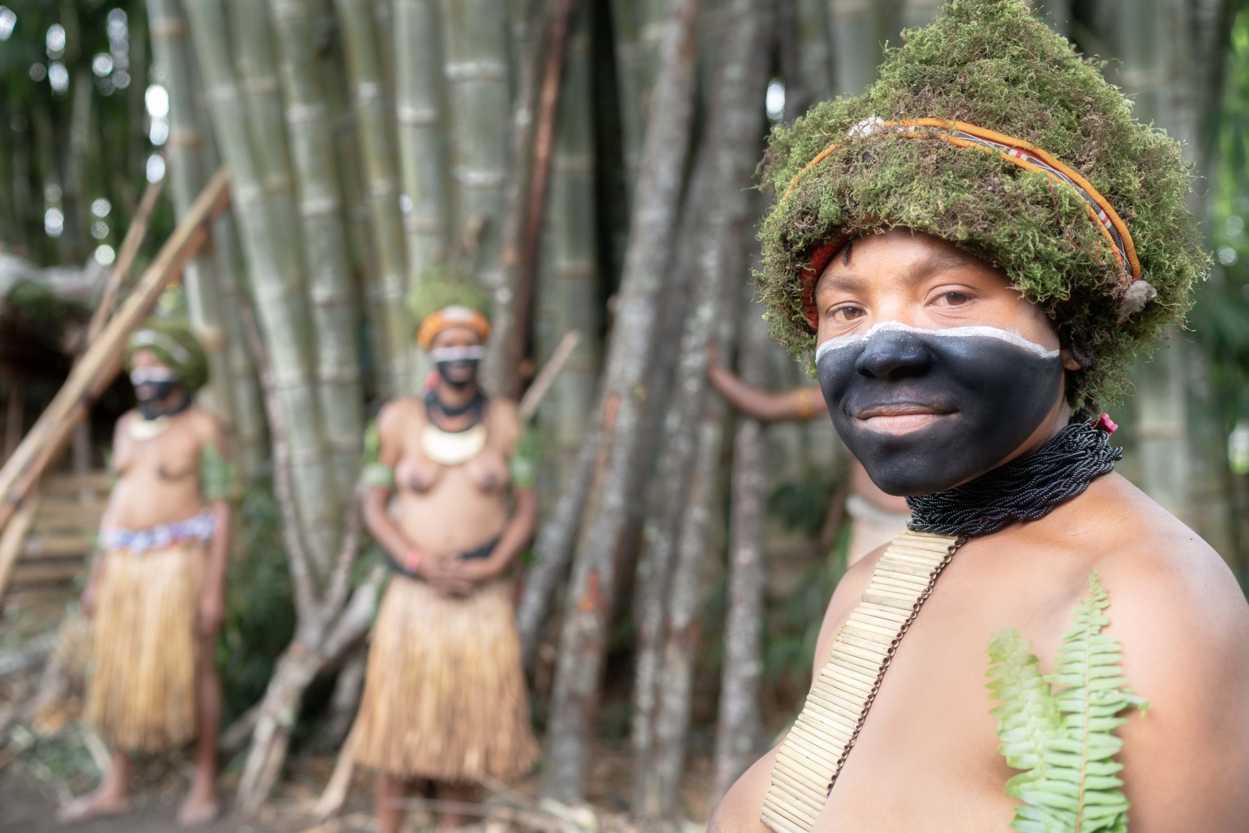 Papua/Nuova Guinea. Vedove di tirbù Wurup. ©Chiara Felmini