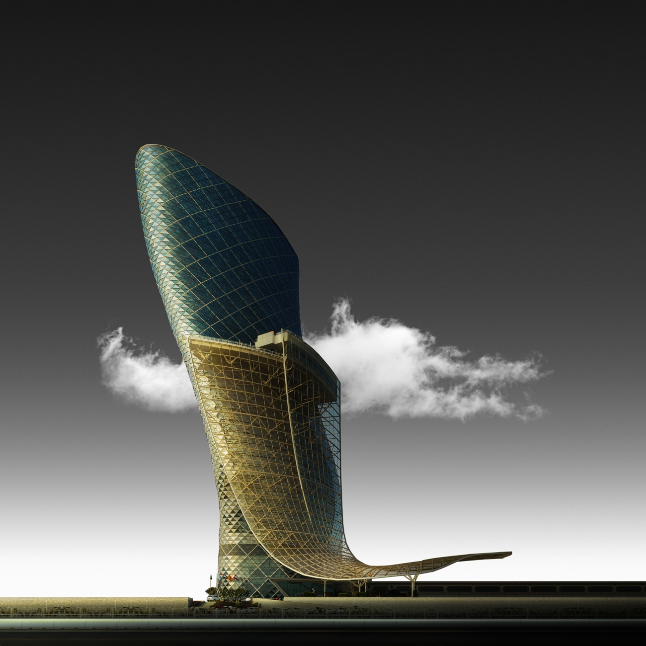 SIENA CREATIVE AWARDS 2023. Frank Loddenkemper (Abu Dhabi)©Capital Gate Tower Abu Dhabi)