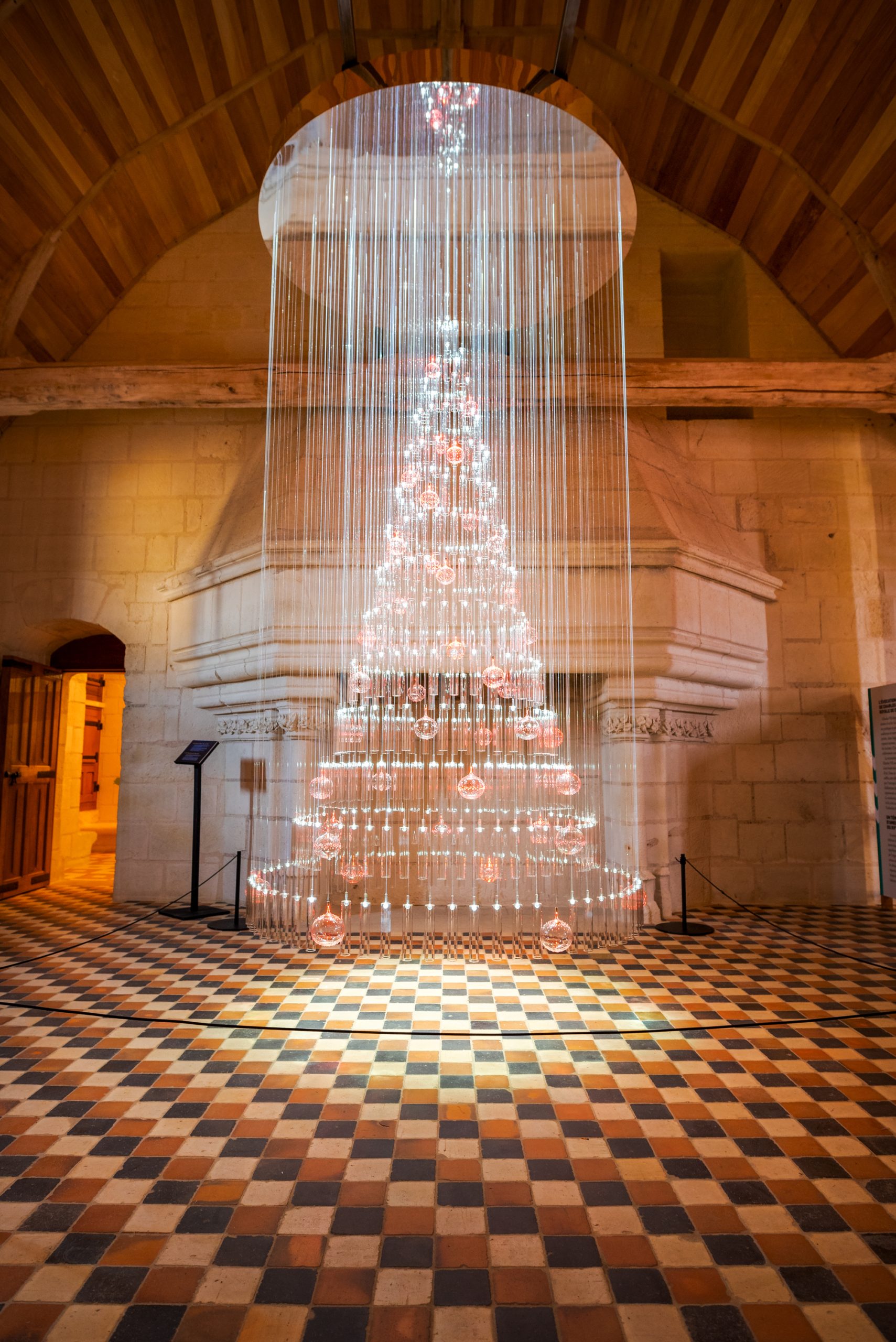 Natale alla fortezza di Chinon ©J.-C. Coutand - ADT Touraine