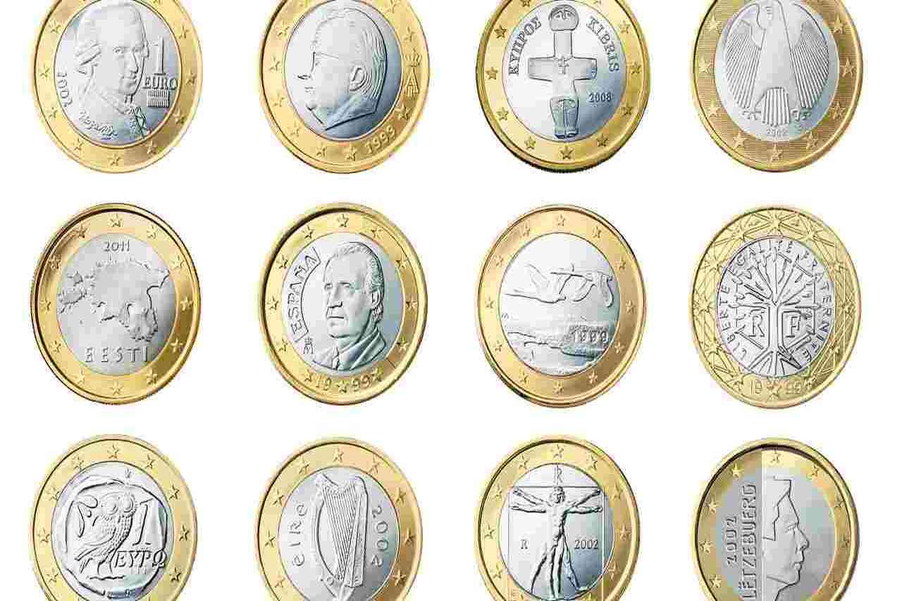 Vecchie monete da 1 euro: ecco quelle che oggi valgono di più