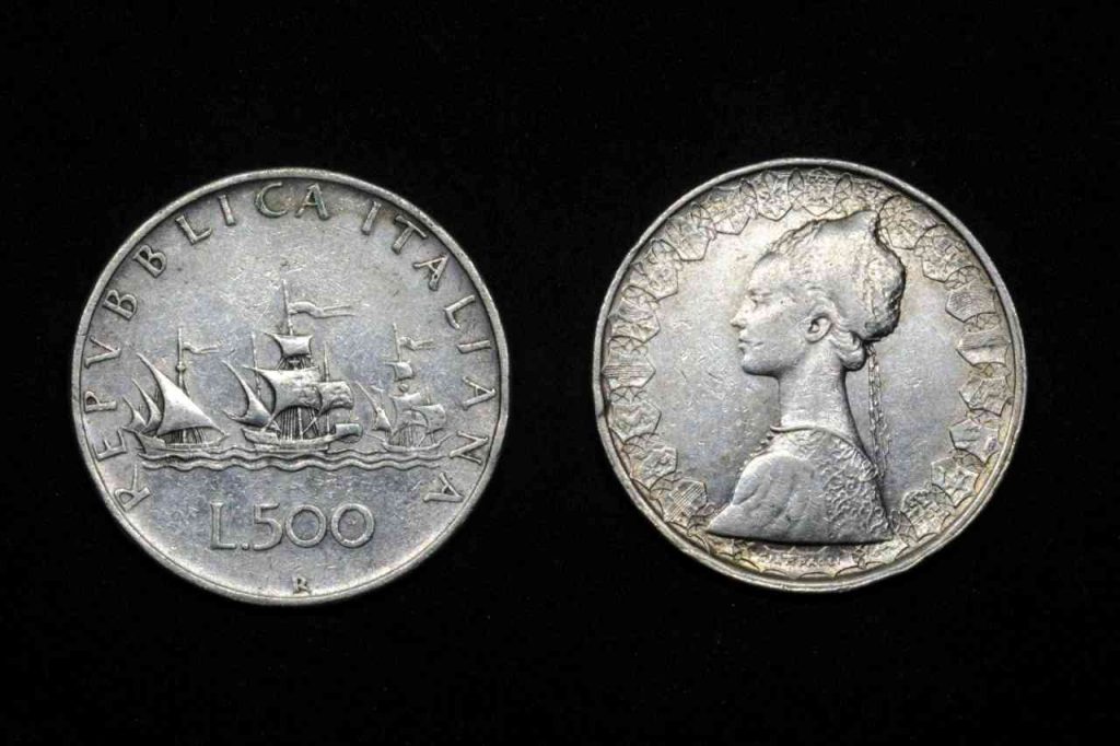 500 lire argento valore