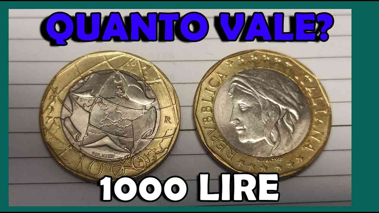 1000 lire 1998 valore