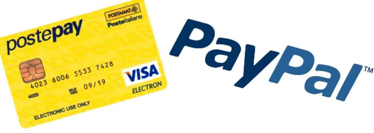 Ricarica Postepay con Paypal